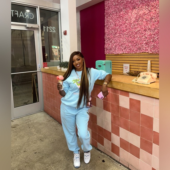 Casablanca sweatsuit worn for a couple hrs like new - Picture 2 of 2